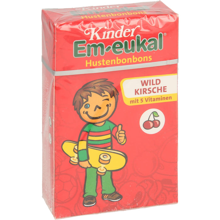 Kinder Em-eukal Wildkirsche Hustenbonbons, 40 g Bonbons