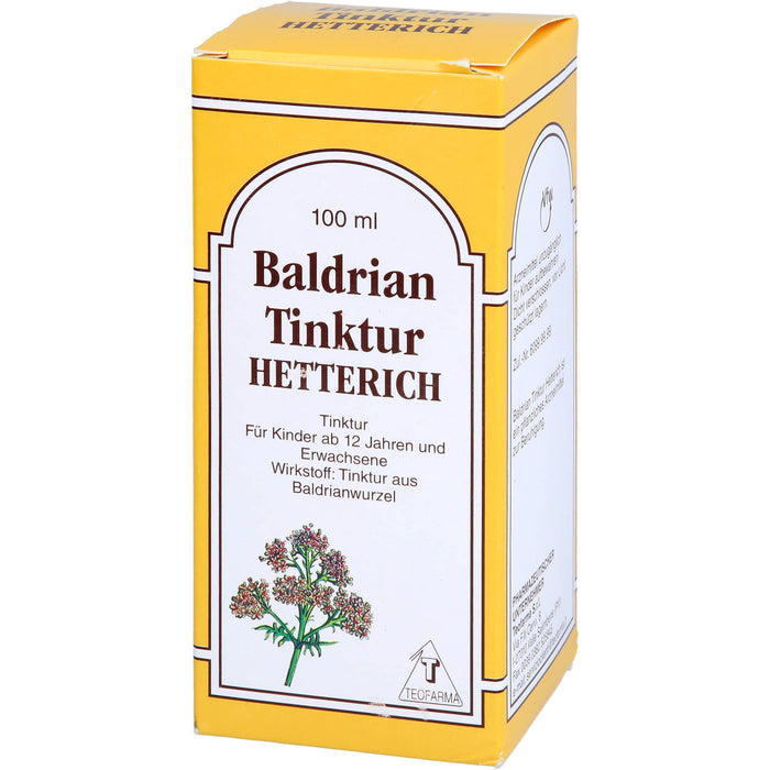 Baldriantinktur Hetterich, 100 ml Lösung
