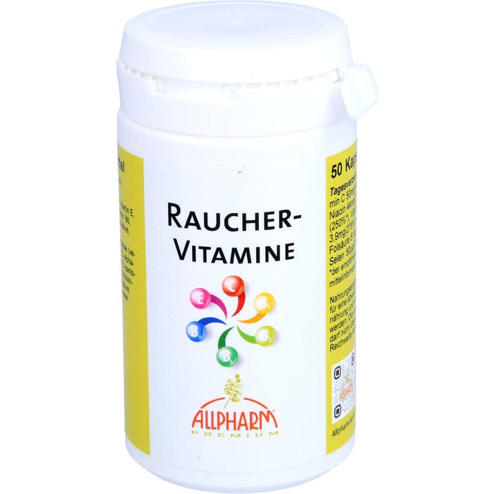 ALLPHARM Raucher-Vitamine Kapseln, 50 St. Kapseln