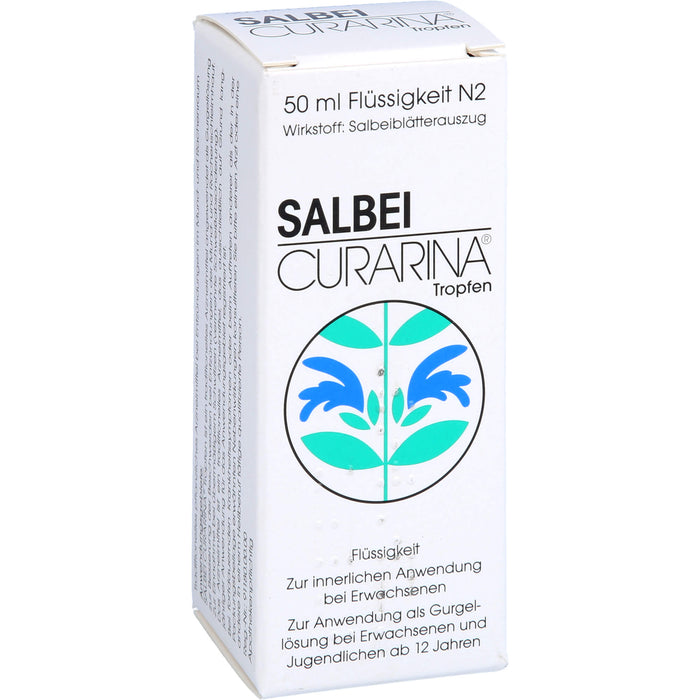 Salbei Curarina Tropfen, 50 ml Lösung