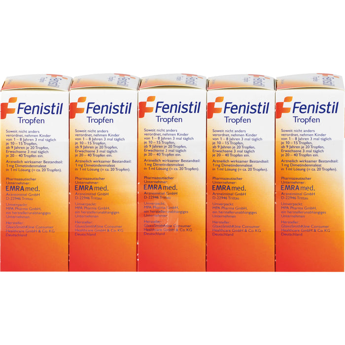 Fenistil Tropfen Antiallergikum Reimport EMRAmed, 100 ml Lösung