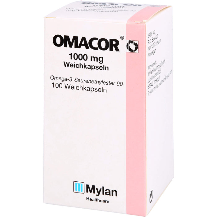OMACOR 1000 mg Weichkapseln, 100 St. Kapseln
