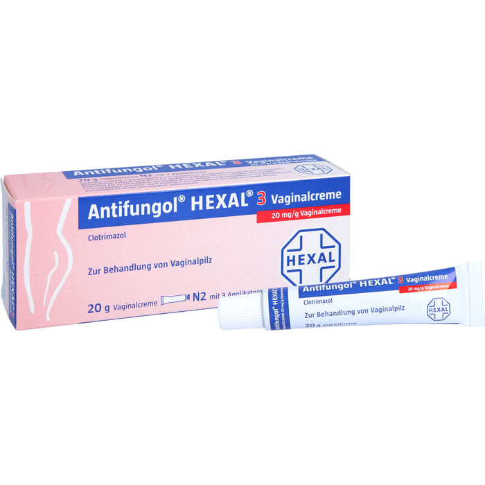Antifungol HEXAL 3 Vaginalcreme, 20 g Creme