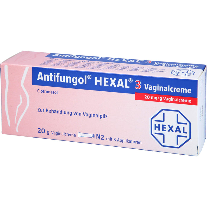 Antifungol HEXAL 3 Vaginalcreme, 20 g Creme