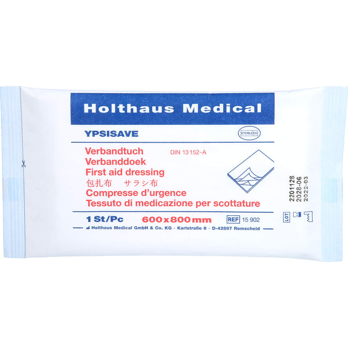 Holthaus Medical Ypsisave Verbandtuch 60 x 80 cm steril, 1 St. Tücher