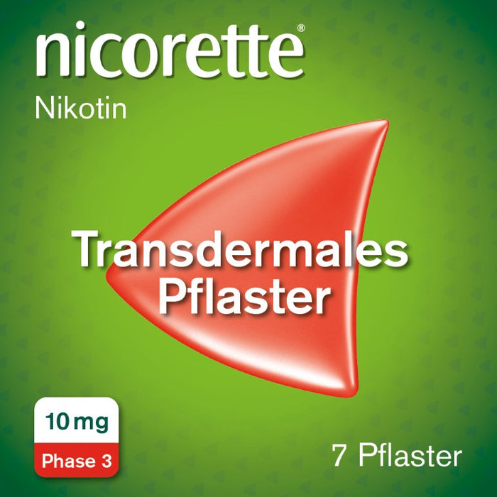 nicorette TX Pflaster 10 mg zur Raucherentwöhnung, 7 St. Pflaster