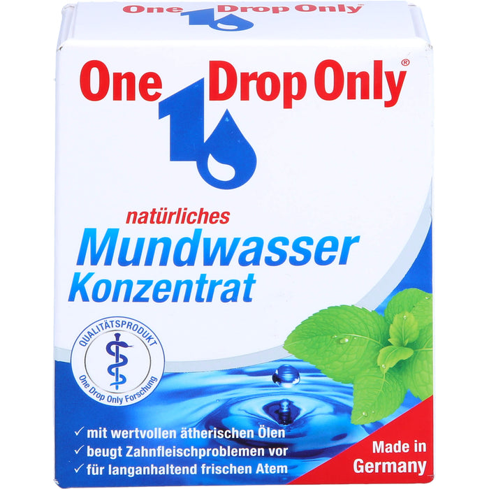 One Drop Only Mundwasser Konzentrat, 50 ml Lösung