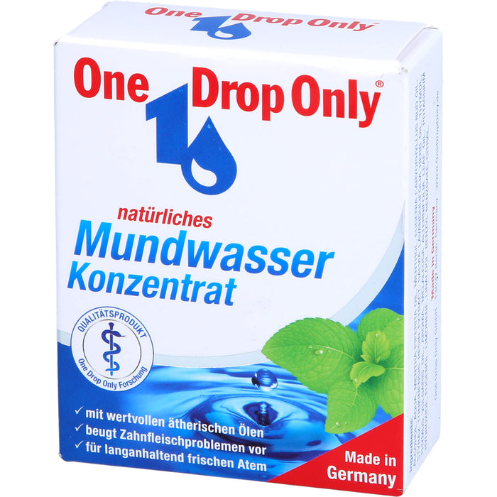 One Drop Only Mundwasser Konzentrat, 50 ml Lösung