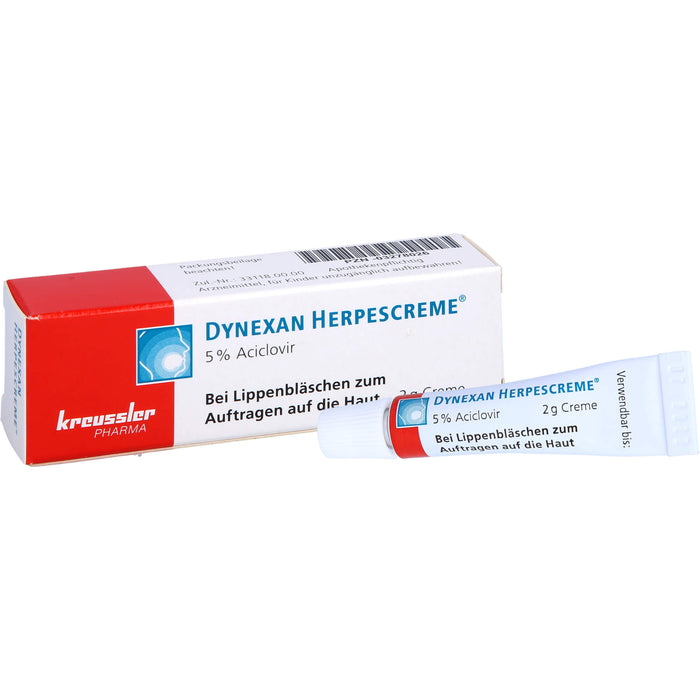 DYNEXAN Herpescreme, 5 % Aciclovir, 2 g CRE