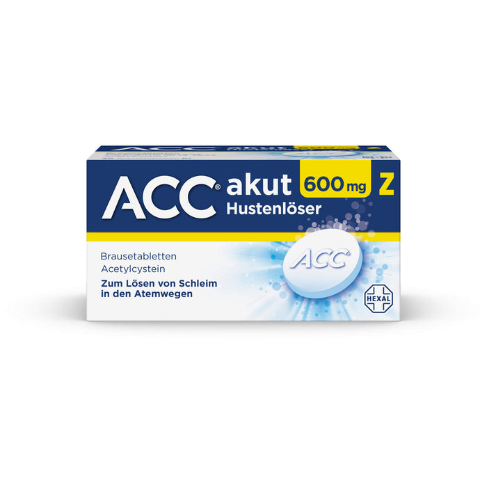 ACC akut 600 mg Z Hustenlöser Brausetabletten, 20 St. Tabletten