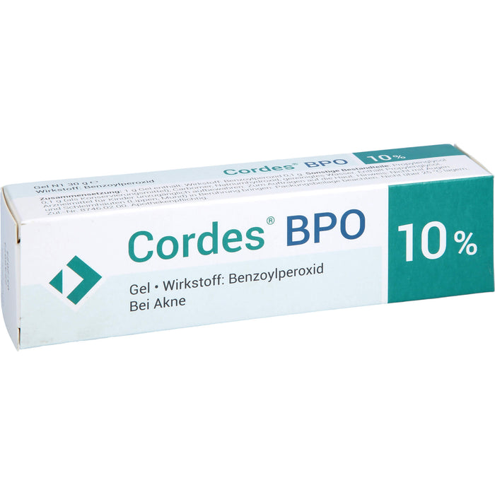 CORDES BPO 10 % Akne Gel, 30 g Gel