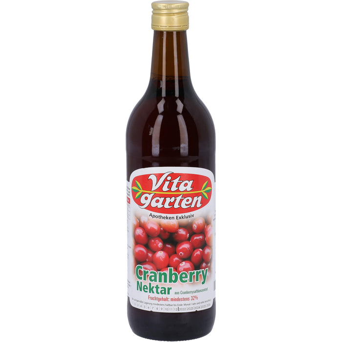 Vitagarten Cranberry Nekta, 750 ml FLA