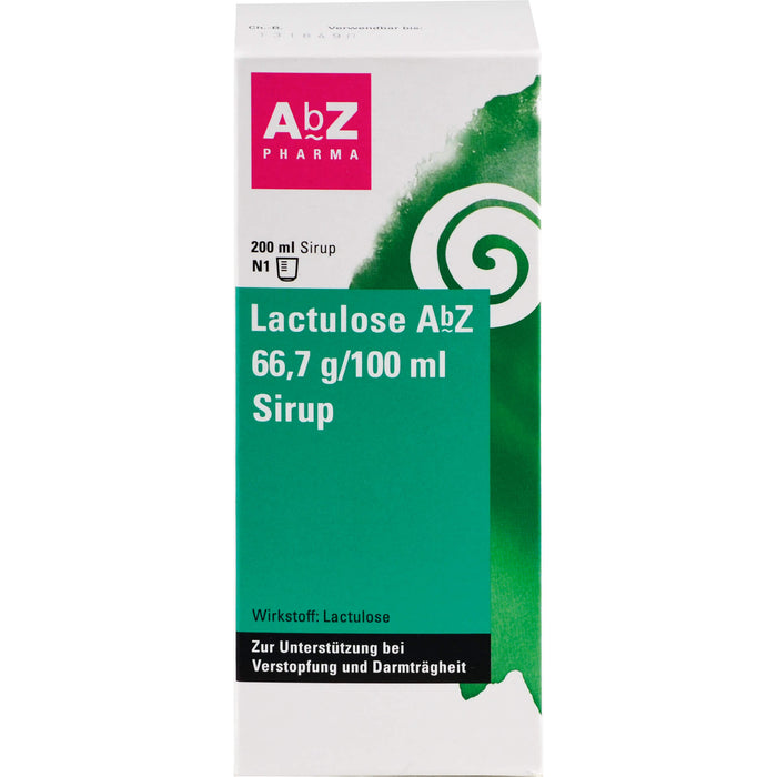 Lactulose AbZ 66,7 g/100 ml Sirup, 200 ml Lösung