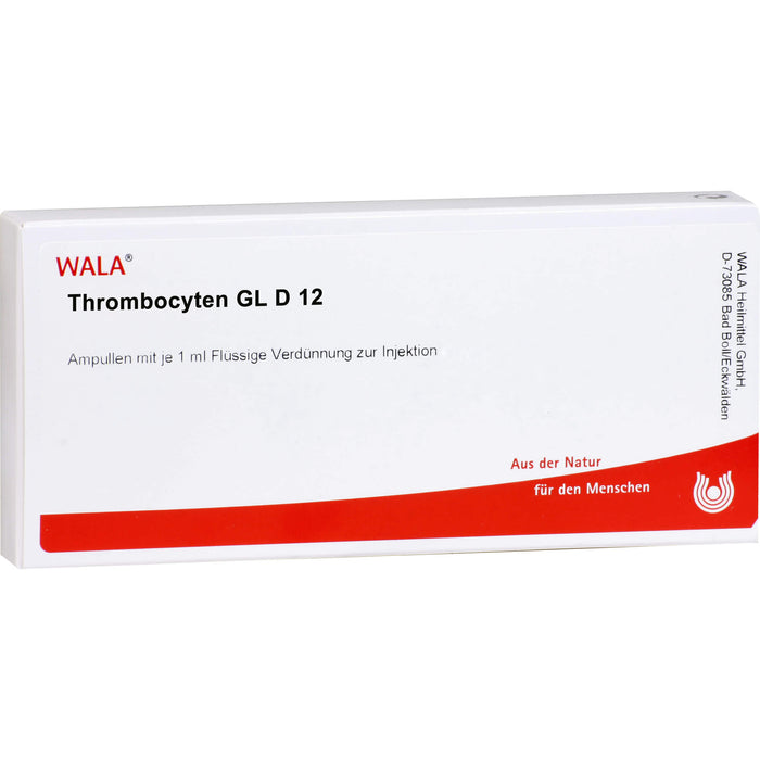 Thrombocyten Gl D12 Wala Ampullen, 10X1 ml AMP