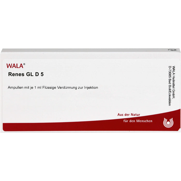 WALA Renes Gl D5 flüssige Verdünnung, 10 St. Ampullen