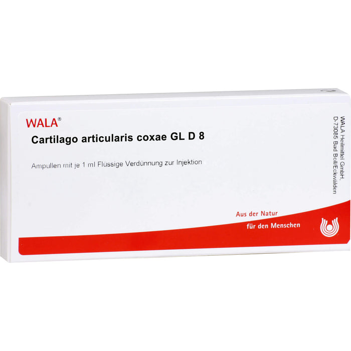 WALA Cartilago Artic. Coxae Gl D8 Ampullen, 10 St. Ampullen