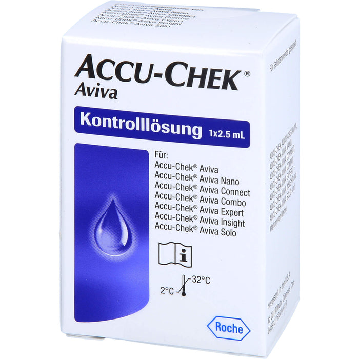 ACCU-CHECK Aviva Kontroll-Lösung, 2.5 ml Lösung