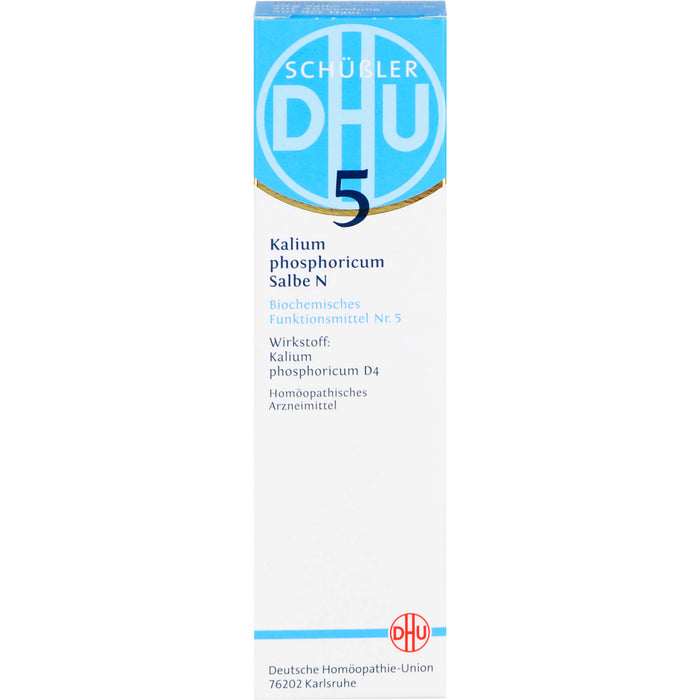 DHU Kalium jodatum D12  Biochemisches Ergänzungsmittel Nr. 15 – Das Mineralsalz der inneren Organe – umweltfreundlich im Arzneiglas, 50 g Salbe