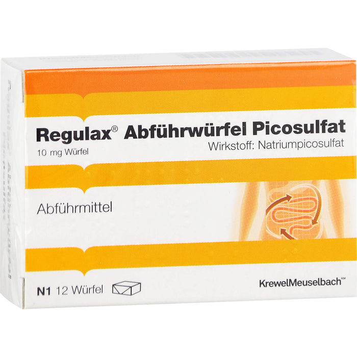 Regulax Abführwürfel Picosulfat, 12 St. Würfel