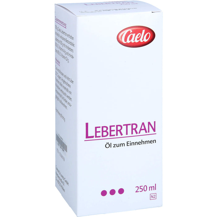 Caelo Lebertran, 250 ml Öl