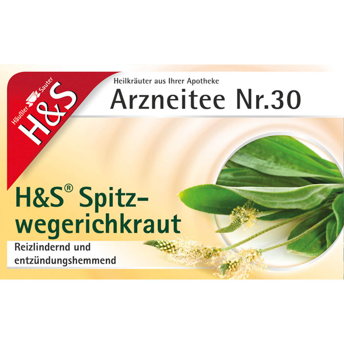 H&S SPITZWEGERICHKRAUT, 20X1.5 g FBE