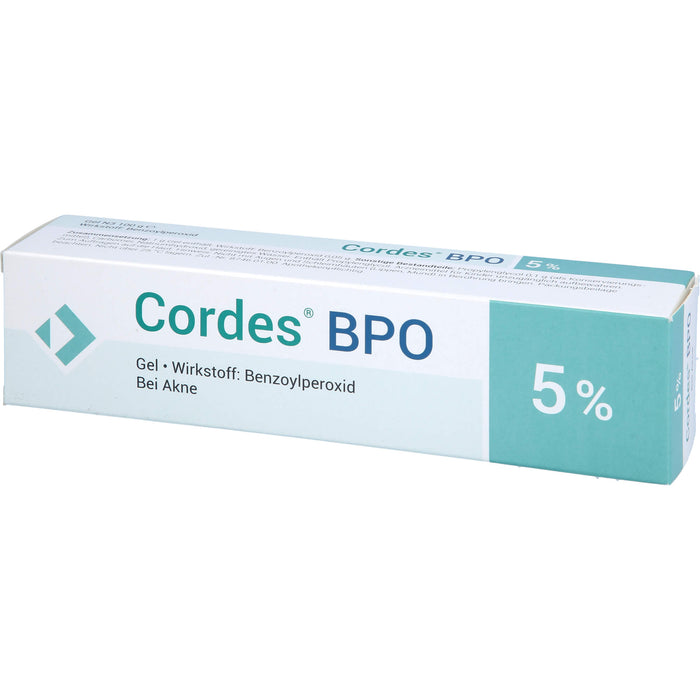 Cordes BPO 5 % Akne Gel, 100 g Gel