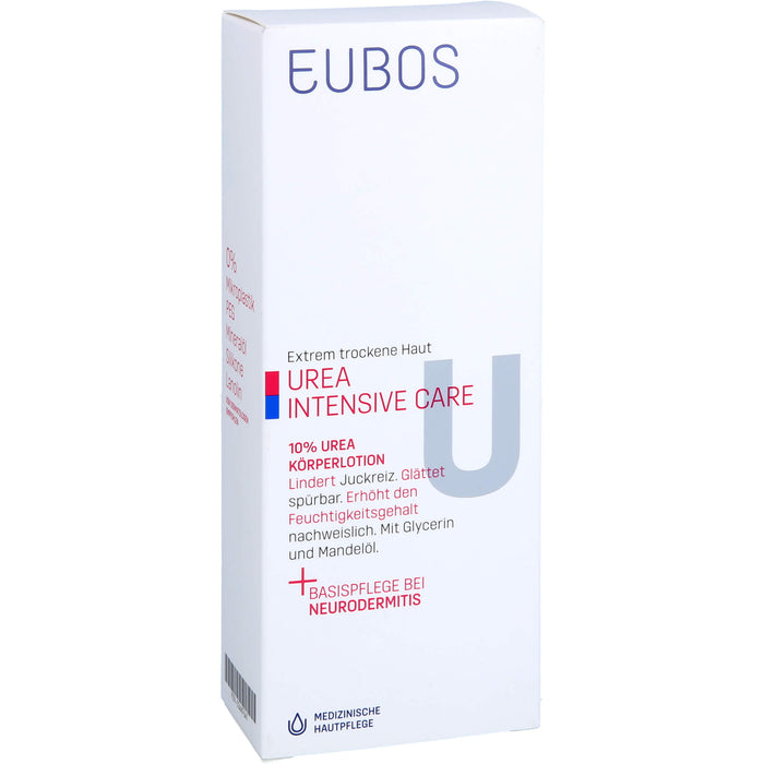 EUBOS Trockene Haut Urea 10% Körperlotion, 200 ml LOT
