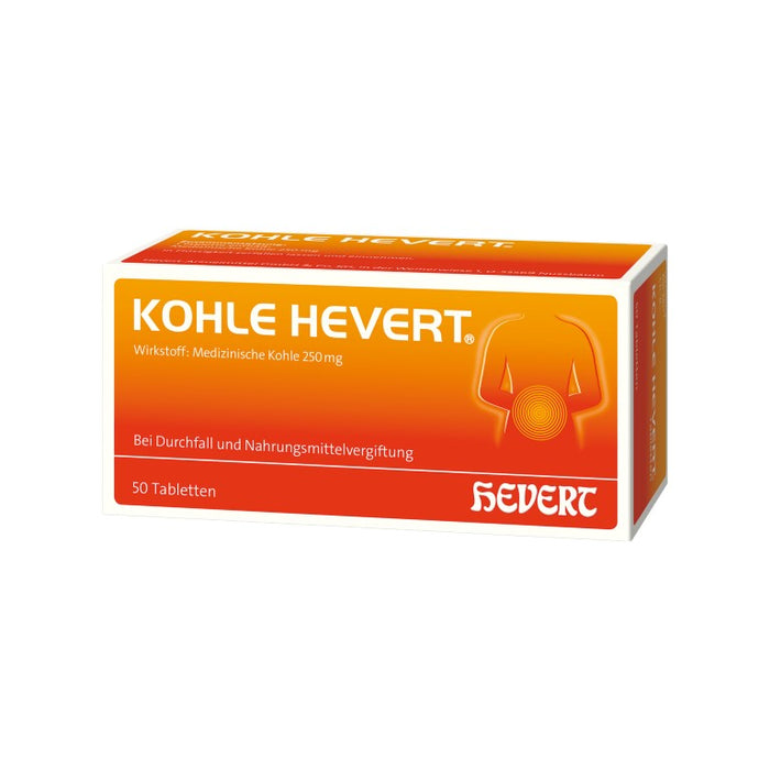Kohle Hevert Tabletten, 50 St. Tabletten