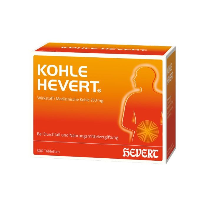 Kohle Hevert Tabletten, 300 St. Tabletten