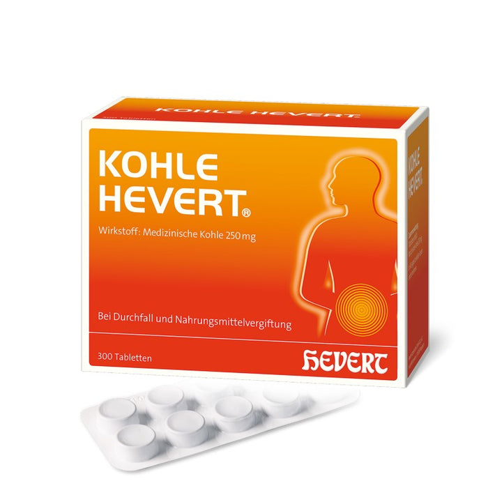 Kohle Hevert Tabletten, 300 St. Tabletten