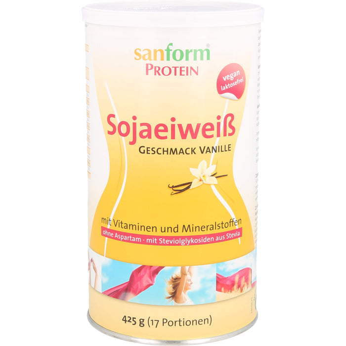 Sanform Protein Sojaeiweiß Vanille, 425 g PUL