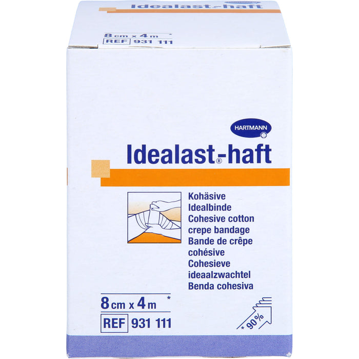 Idealast-haft Idealbinde 8 cm x 4 m, 1 St. Packung