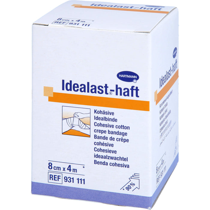 Idealast-haft Idealbinde 8 cm x 4 m, 1 St. Packung