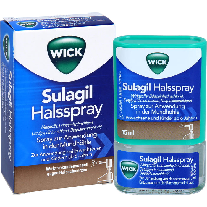 WICK Sulagil Halsspray, 15 ml Lösung