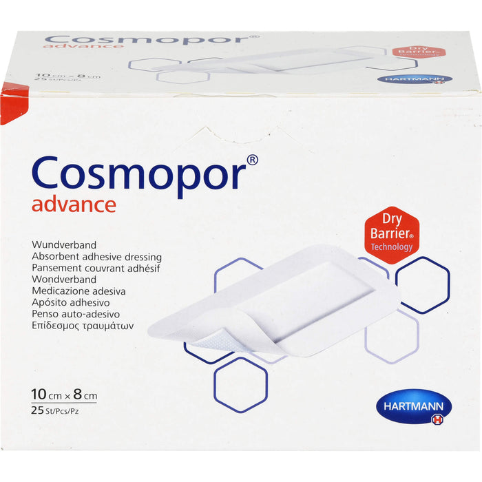 Cosmopor Advance 10x8cm, 25 St PFL