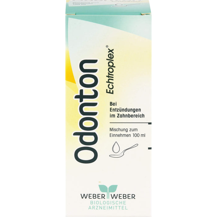 Odonton-Echtroplex Mischung bei Entzündungen im Zahnbereich, 100 ml Mischung