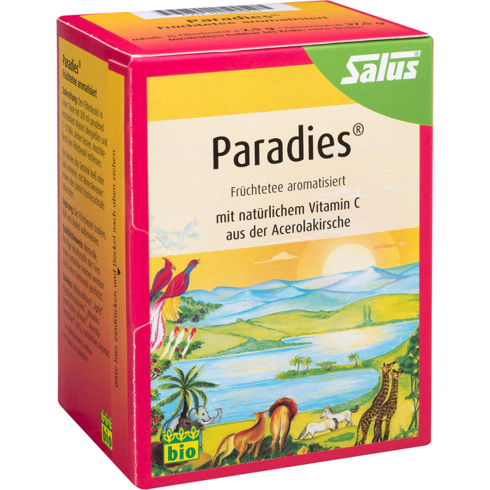 Salus Paradies Vitamin C Früchtetee, 15 St. Filterbeutel