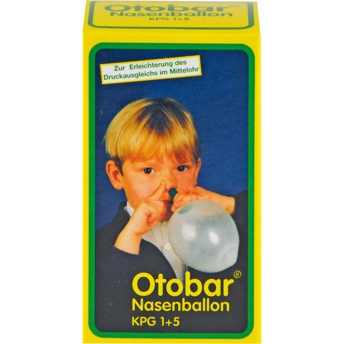 Otobar Nasenballon für den Druckausgleich im Mittelohr, 1 St. Kombipackung
