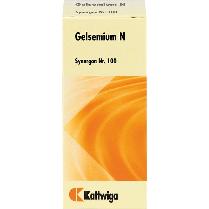 Kattwiga Synergon Nr. 100 Gelsemium N Mischung flüssiger Verdünnungen, 20 ml Lösung