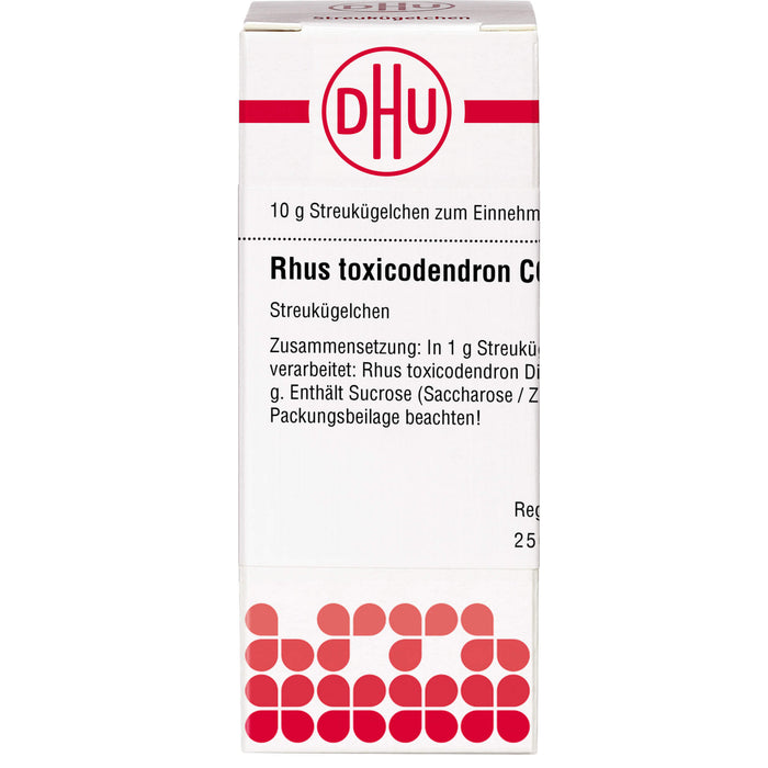 DHU Rhus toxicodendron C6 Streukügelchen, 10 g Globuli