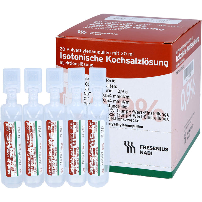FRESENIUS KABI Isotonische Kochsalzlösung 0,9 % Injektionslösung, 400 ml Lösung