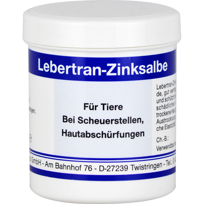 Pharmamedico Lebertran-Zinksalbe, 100 g Salbe