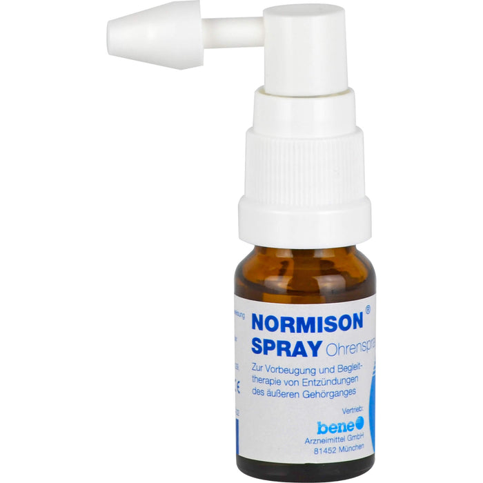 NORMISON Ohrenspray zur Vorbeugung von Entzündungen des äußeren Gehörgangs, 10 ml Lösung