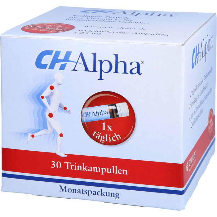 CH-Alpha Trinkampullen, 30 St. Ampullen
