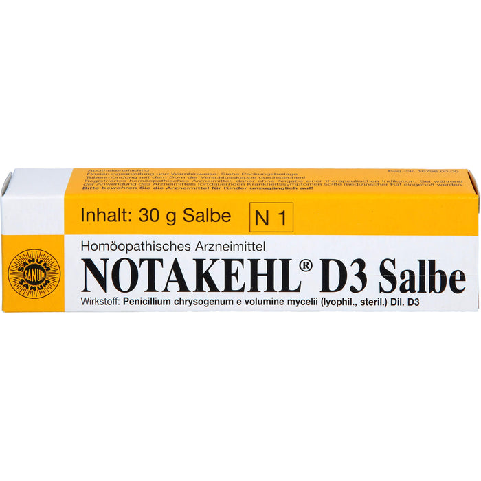 NOTAKEHL D3 Salbe, 30 g Salbe