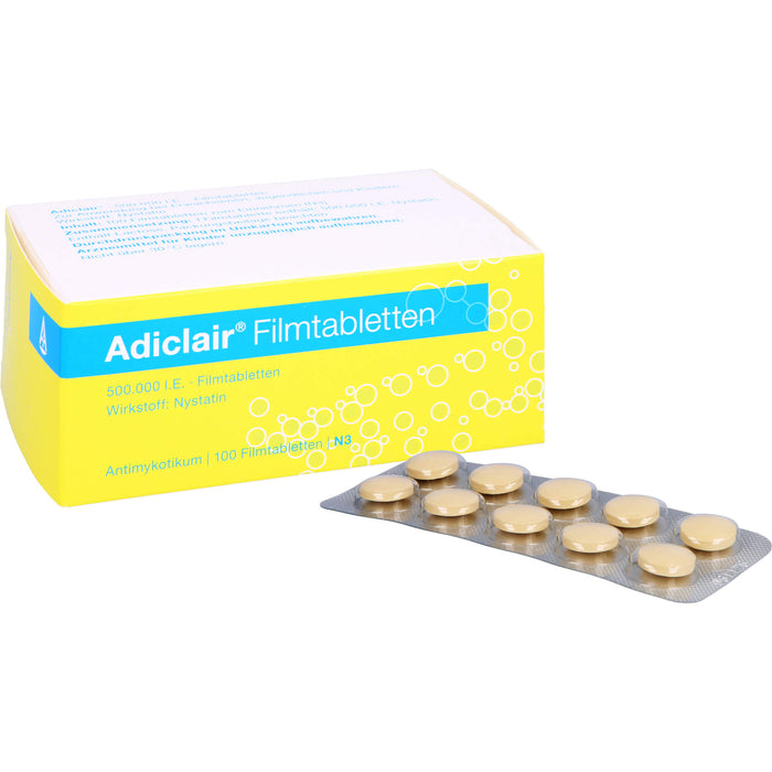 Adiclair Filmtabletten Antimykotikum, 100 St. Tabletten