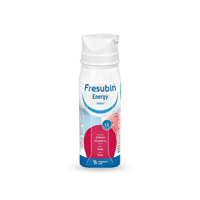 Fresubin energy DRINK Erdbeere Trinkflasche, 6X4X200 ml LOE