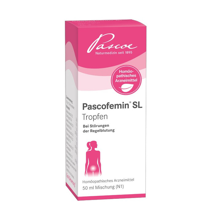 Pascofemin SL Tropfen bei Störungen der Regelblutung, 50 ml Lösung