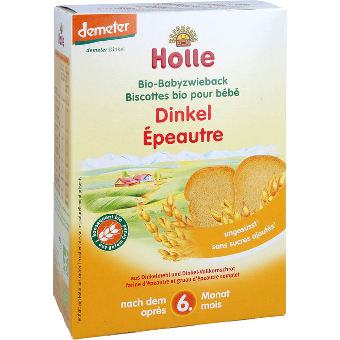 Holle Bio Baby Dinkel-Zwieback, 200 g