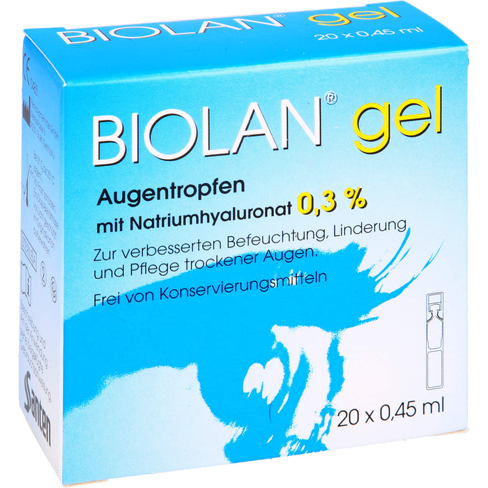 Biolan gel Augentropfen, 20X0.45 ml ATR